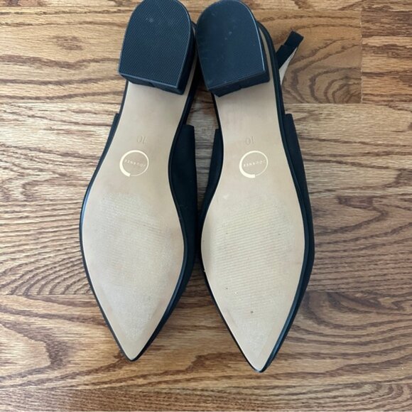 NWOT Journee Collection Sylvia Black Womens Slingback Shoes, Sz 10W - Picture 10 of 10